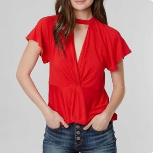 Free People Just a Twist Tee
